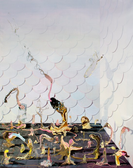 JoseCastiella_AtrocityExhibition_2015_AcrilicoSobreLino_230x180cm