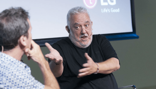Fotografía de Espacio Fundación Telefónica. Charla 3 sobre el color negro en el cine. 