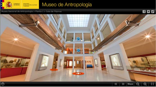 Visita virtual que ofrece el Ministerio de Educación, Cultura y Deporte del Museo Antropológico