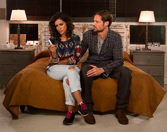 Fotograma de la película `Los miércoles no existen´ con Inma Cuesta y William Miller