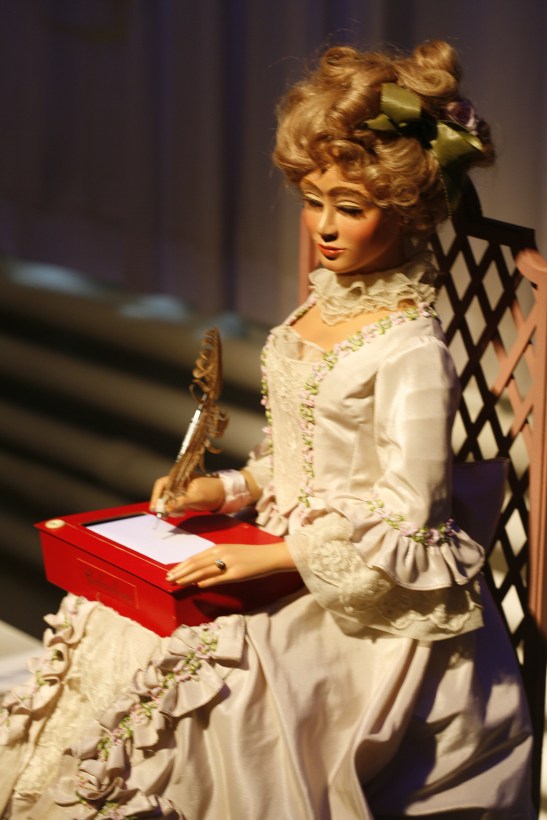 Autómata del Centre International de la Mécanique d'Art, en Suiza.