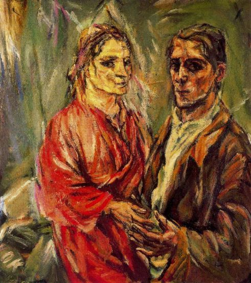 Retrato doble (Alma Mahler y Oskar Kokoschka), Oskar Kokoschka, 1912-1913.
