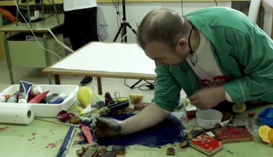 Miquel Barceló (fotografía de la página web de CentroCentro)