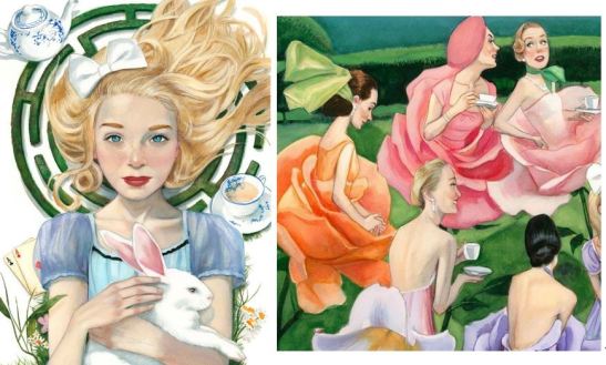 alicia a través del espejo