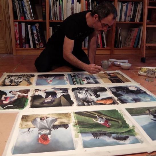 f vicente pintando cumbres borrascosas