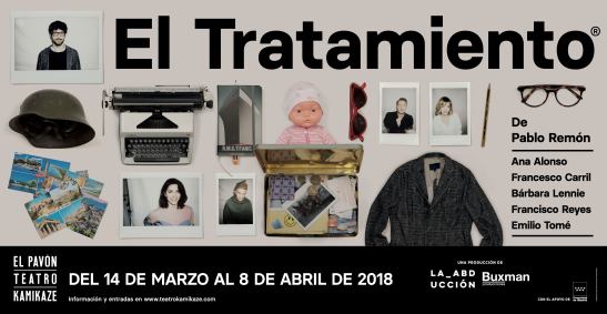 Cartel dibón 'El tratamiento' - El Pavón Teatro Kamikaze