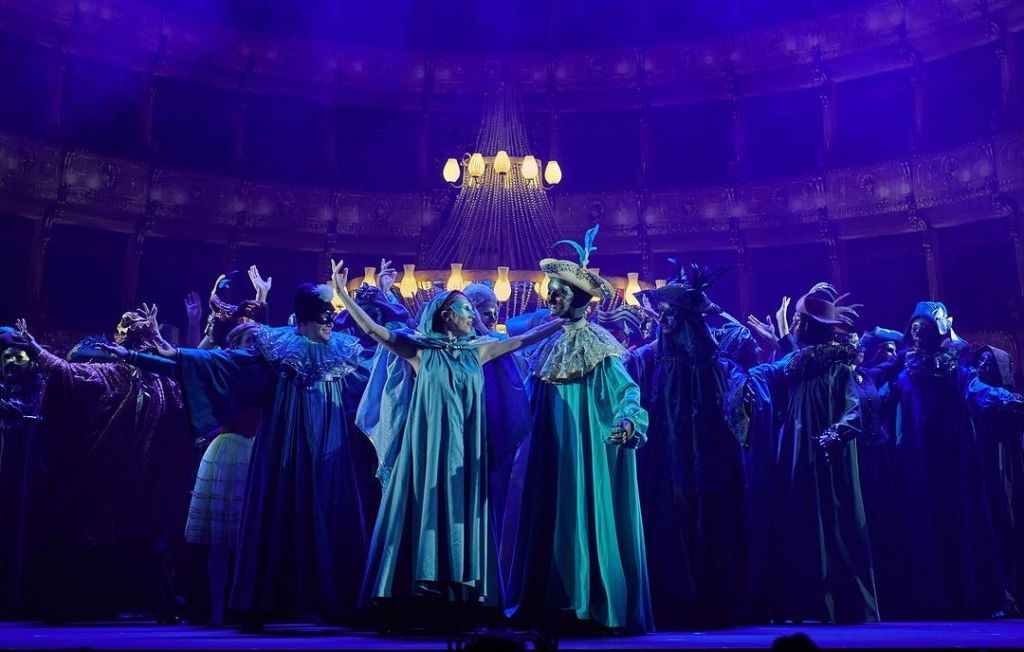 'El fantasma de la ópera, el musical' se representa en el Teatro Albéniz de Madrid. Fotografía de Nacho Arias