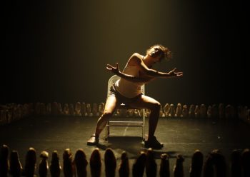 'Solo quería bailar', protagonizada por Olalla Hernández. Fotografía de Dani Jaén.